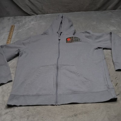 Marmot Hoodie Mens XL Grey Coastal Mountain Peak Full Zip Outdoor Sweatshirt