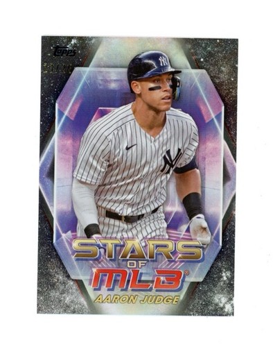 Aaron Judge [Black] #SMLB-13 2023 Topps Stars of MLB card