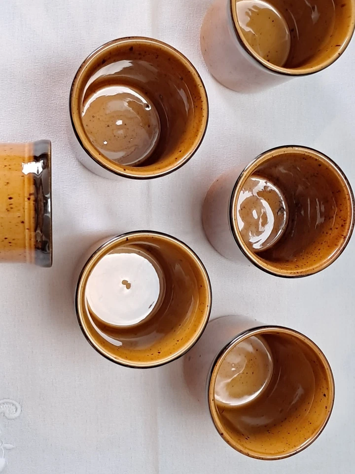 6 Becher , Keramik, V & B Gallo Provence, gebraucht , sehr guter Zustand - Bild 2 von 2