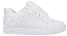 DC Court Graffik Shoe - White / White - New