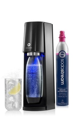 Sodastream E-Terra Black - Sparkling Water Maker with CO2