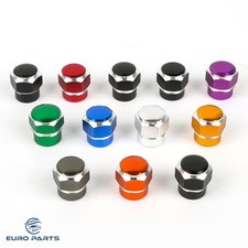 4x Aluminum Tire Wheel Rims Stem Air Valve Caps Tyre Cover Car Truck Bike