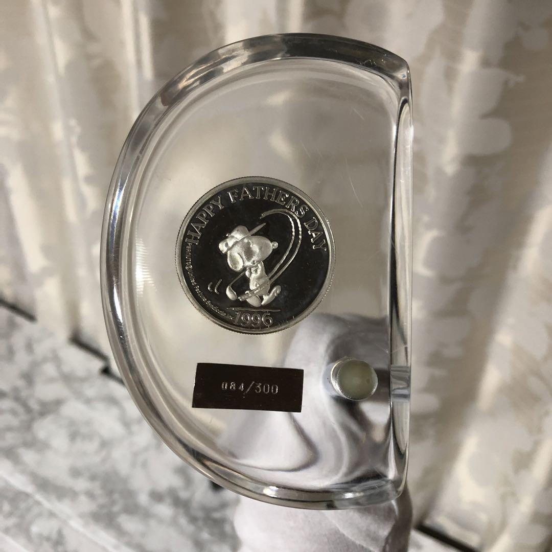 激レア 世界限定300本 スヌーピー 1996年 限定パター 純銀コイン入り Rare World Limited 300 Snoopy 1996 Limited Putter Sterling