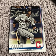 2019 Topps Series 2 Base #514 Greg Allen Cleveland Indians
