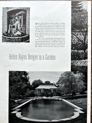 Helen Hayes Garden 1937, Nyack, NY, Mary Deputy Lamson, Landscape Architect