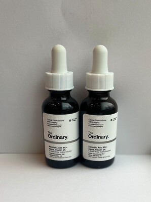 (2) The Ordinary Ascorbic Acid 8% +Alpha Arbutin 2% | USA SELLER