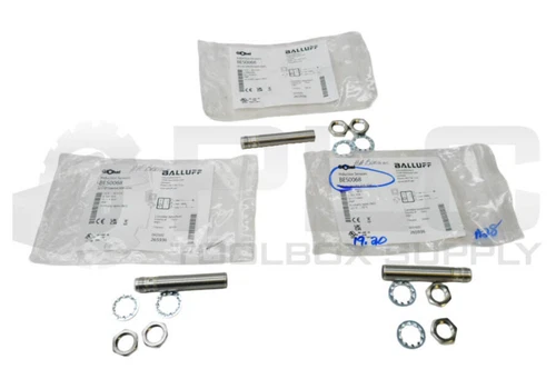 LOT OF 3 NEW BALLUFF BES M12MI-PSC40B-S04G INDUCTIVE SENSOR 10-30VDC BES0068