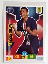 Karte Nr. 255 Thiago Silva PSG Brasilien PANI...