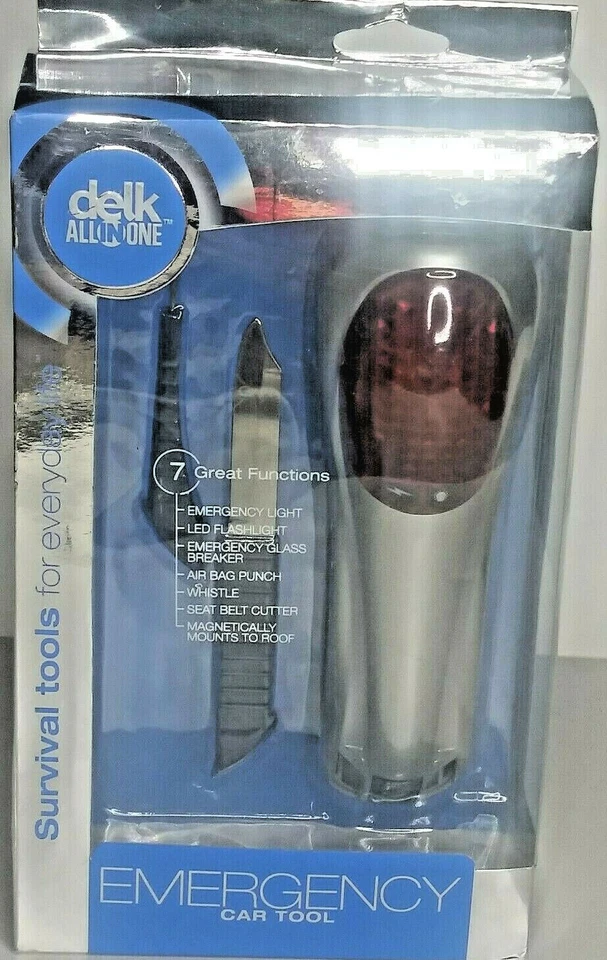 Herramienta de emergencia para automóvil Delk todo en uno Motor Trend Foto 3 de 3