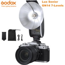 Godox Lux Senior Camera Flash GN14 6000K 200K 7-Levels Flash Speedlite Trigger