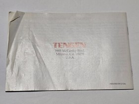 RBI BASEBALL w Manual Nintendo NES Video Game Cartridge Cleaned Tested