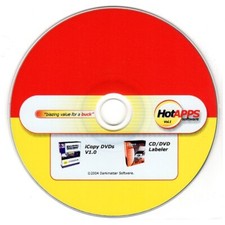 iCopy DVDs v1.0  CD/DVD Labeler CD for Windows - NEW CD in SLEEVE