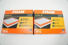 2-pack FRAM Ultra 3916 Engine Air Filter New Open Box