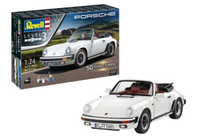 REVELL 1/24 KIT GIFT SET PORSCHE 50 YEARS OF THE G MODEL MODELLINO STATICO