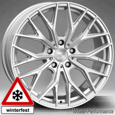 19 Zoll W37 Alufelgen 8,5x19 5x108 ET40 in silber für Citroen und DS