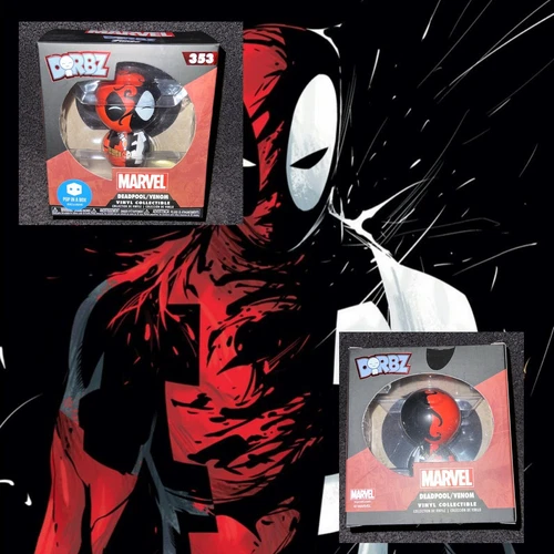 Funko Dorbz Pop in A Box Exclusive Deadpool / Venom Figure