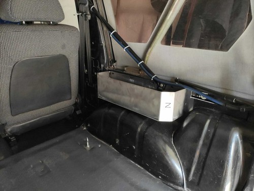 TASCA PORTAOGGETTI POSTERIORE per Suzuki samurai / sj GREZZA DA VERNICIARE - Foto 3 di 12