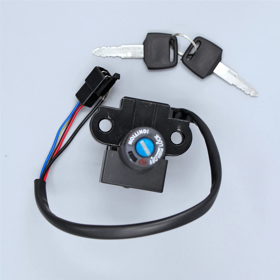 Juego de bloqueo de asiento de tapa de gas interruptor de encendido apto para HONDA CBR900RRR 1992-1999 Foto 3 de 4