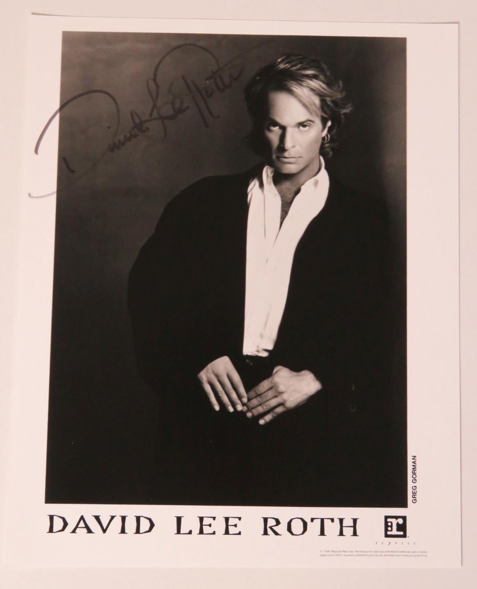 David Lee Roth サイン入りCD