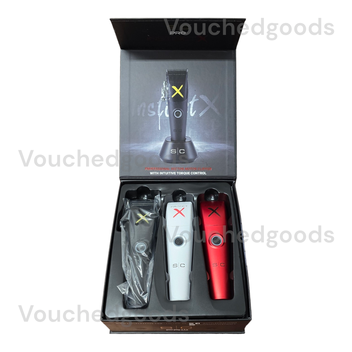Stylecraft Pro Instinct Professional Vector Motor Clipper With Intuitive Torque Control Sc607m Dual Voltage