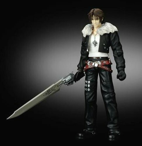 FINAL FANTASY VIIIスコール　クロムフィギュア FINAL FANTASY VIII PLAY ARTS Squall Leonhart PVC painted action