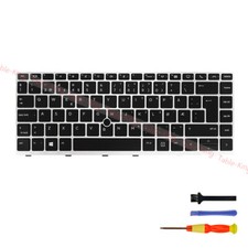 Norwegian Backlit Keyboard for HP EliteBook 840 G5/840 G6/846 G5/745 G5/745 G6