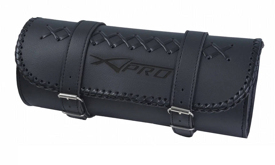Sacoches Guidon Vachette 2lt. Sac Outils Moto Chopper Bagages noir - Photo 1/1