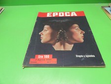 Rivista settimanale vintage Epoca 7 aprile 1951 - stregata e ingioiellata