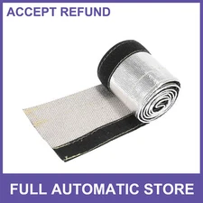 ONE 5/8" Car Fuel Lines Heat Shroud 3.2ft Aluminized Sleeving Insulated Shield
