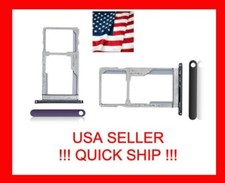 MOTOROLA MOTO G6 PLAY XT1922 PHONE SINGLE SIM CARD TRAY REPLACEMENT MICRO SD