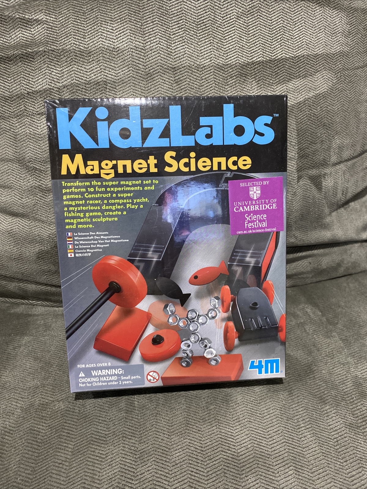 Magnet Science Kit For Kids Educational Toys Project Experiment Learning Game A3-image