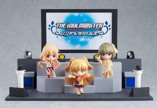 Nendoroid Petite THE IDOLMaSTER CINDERELLA GIRLS Anzu Kaede Rika Live Stage Set - Picture 1 of 6