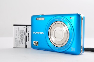 Olympus VG-140 Blue 14.0MP Compact Digital Camera [Exc+4
