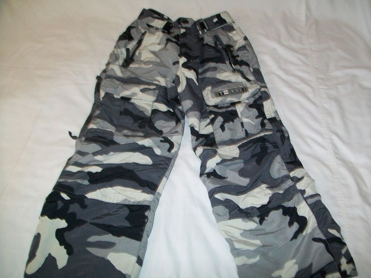 e.a.s. Boardwear T-408 Camo Cargo Snow Board Pants - Youth e.a.s. Boardwear T-408 Camo Cargo Snow Board Pants - Youth