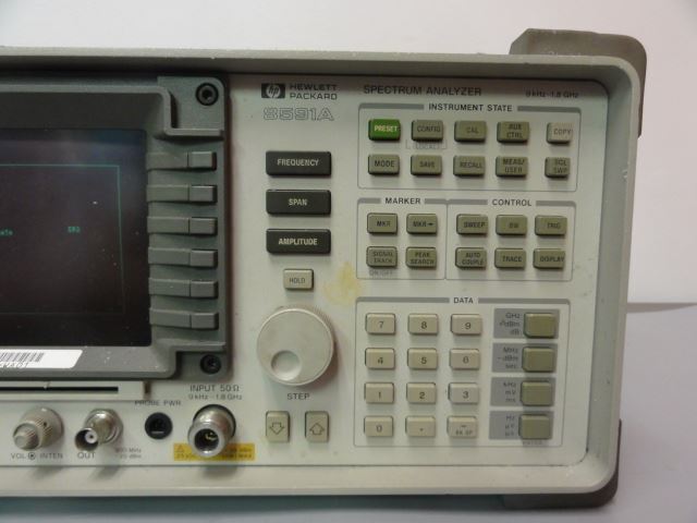 HP Hewlett Packard (8591A) Spectrum Analyzer for sale online HP Hewlett Packard (8591A) Spectrum Analyzer for sale online