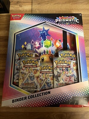 Pokemon TCG: Scarlet & Violet Prismatic Evolutions Binder Collection New Sealed