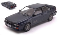 Audi Quattro Metallic Dark Blau 1:24 Modell WB124102 Whitebox
