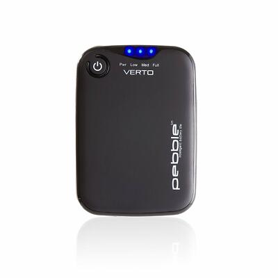 Veho Pebble Verto Portable Power Bank Battery Charger 3700mAh USB Devices (Gray)