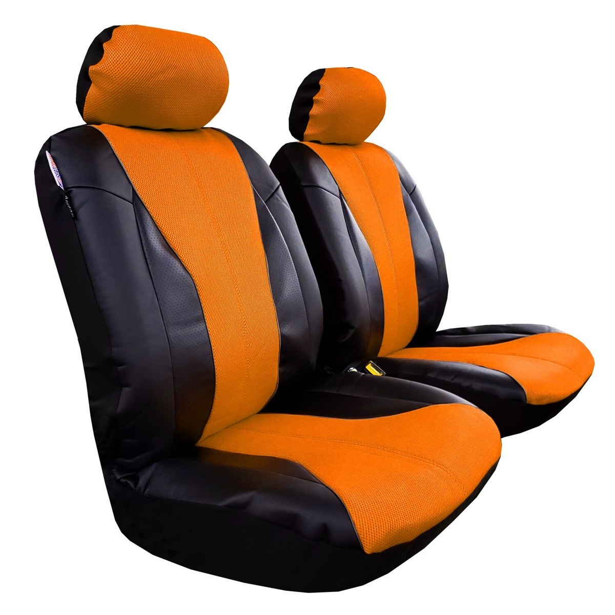 For SUBARU Crosstrek Car Truck SUV Front Seat Covers Black Orange