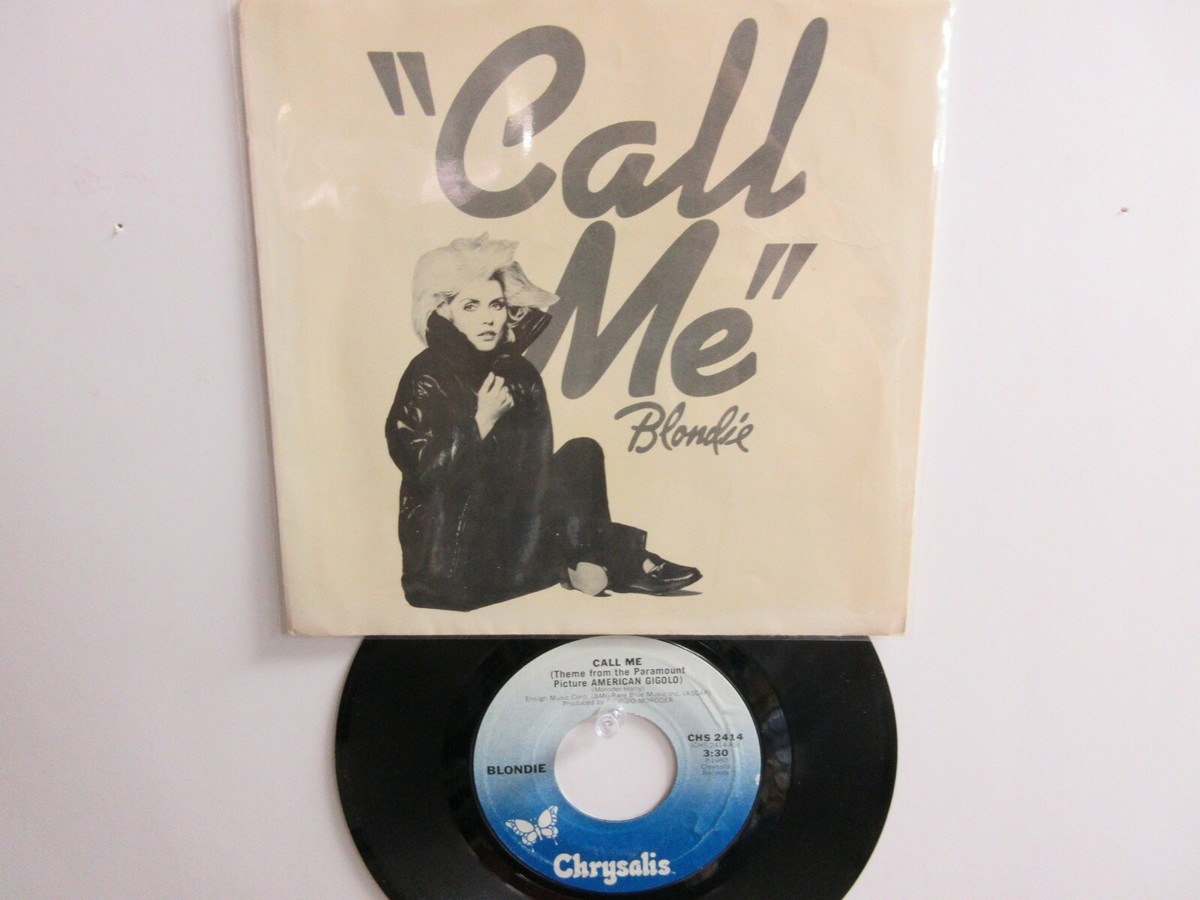 💥 ' BLONDIE ' HIT 45+Picture Sleeve [CALL ME] * 1980 !💥 | eBay
