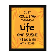 Designs ByLITA Just Rolling Through Life One Sushi Piece At A Time ,
