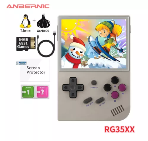 ANBERNIC RG35XX Handheld Game Console Classic Emulator Hand Held Gaming Console