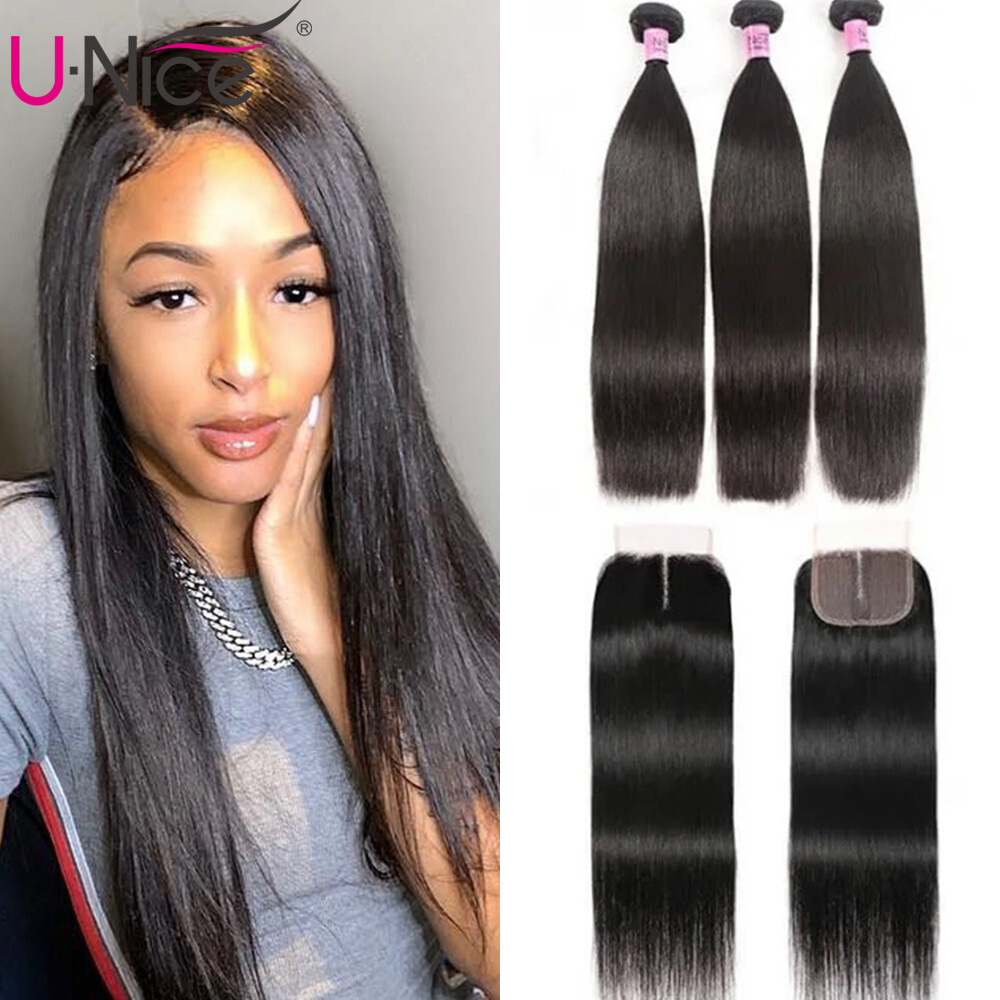 Women ‘s Malaysian 5 pcs pack of hair extensions Outre Purple Pack Human Hair Blend for Weaving MALAYSIAN  main image 3