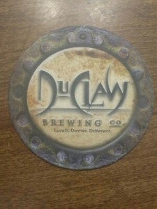 MAYHEM WEIZENBOCK Beer COASTER DuClaw Brewing Mat MARYLAND MAYHEM WEIZENBOCK Beer COASTER DuClaw Brewing Mat MARYLAND