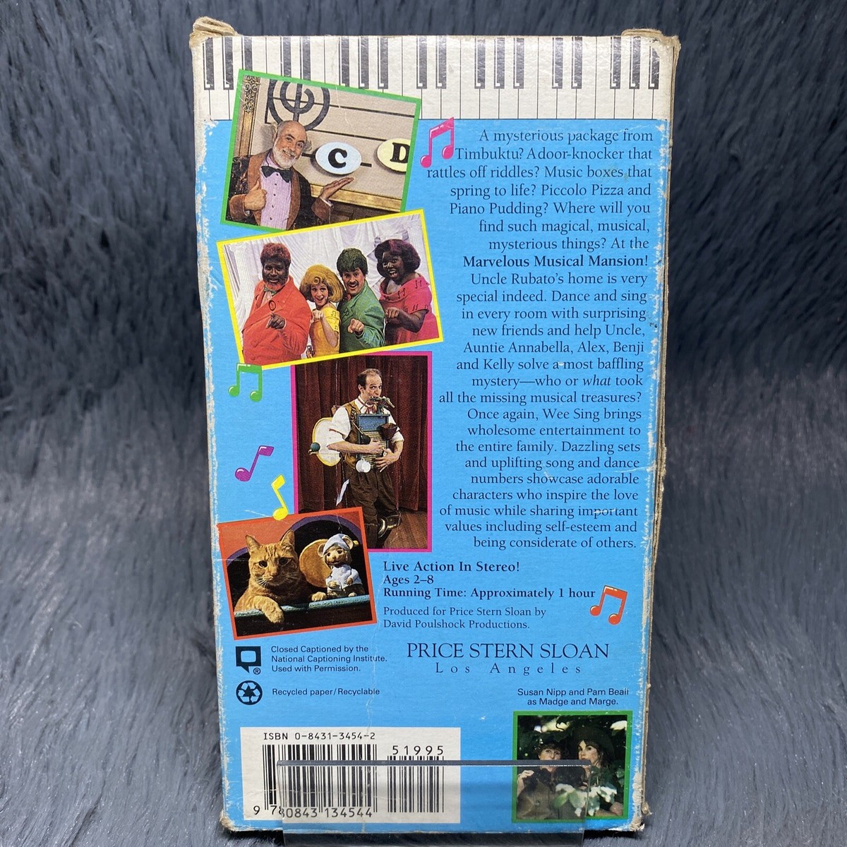 語学+参考書 Marvelous Musical Mansion [VHS] [VHS] SEALED Marvelous Musical Mansion VHS Tape 1992 Melodious