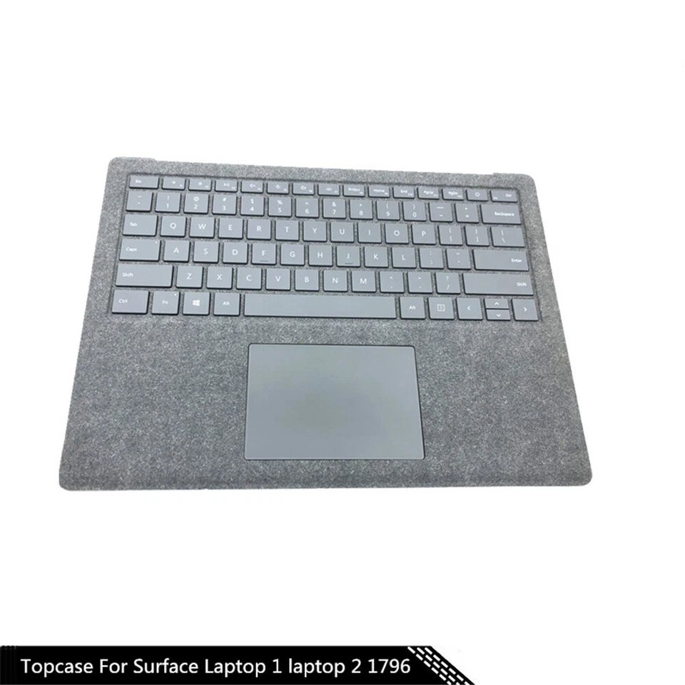 For Microsoft Surface Laptop 1 2 1782 1769 Topcase Assembly Keyboard w/Trackpad - Image 3 of 4