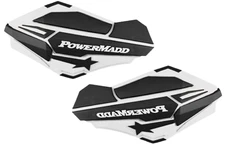 Powermadd Replacement Sentinel Hand Guards Handguards White Black ATVs 34428