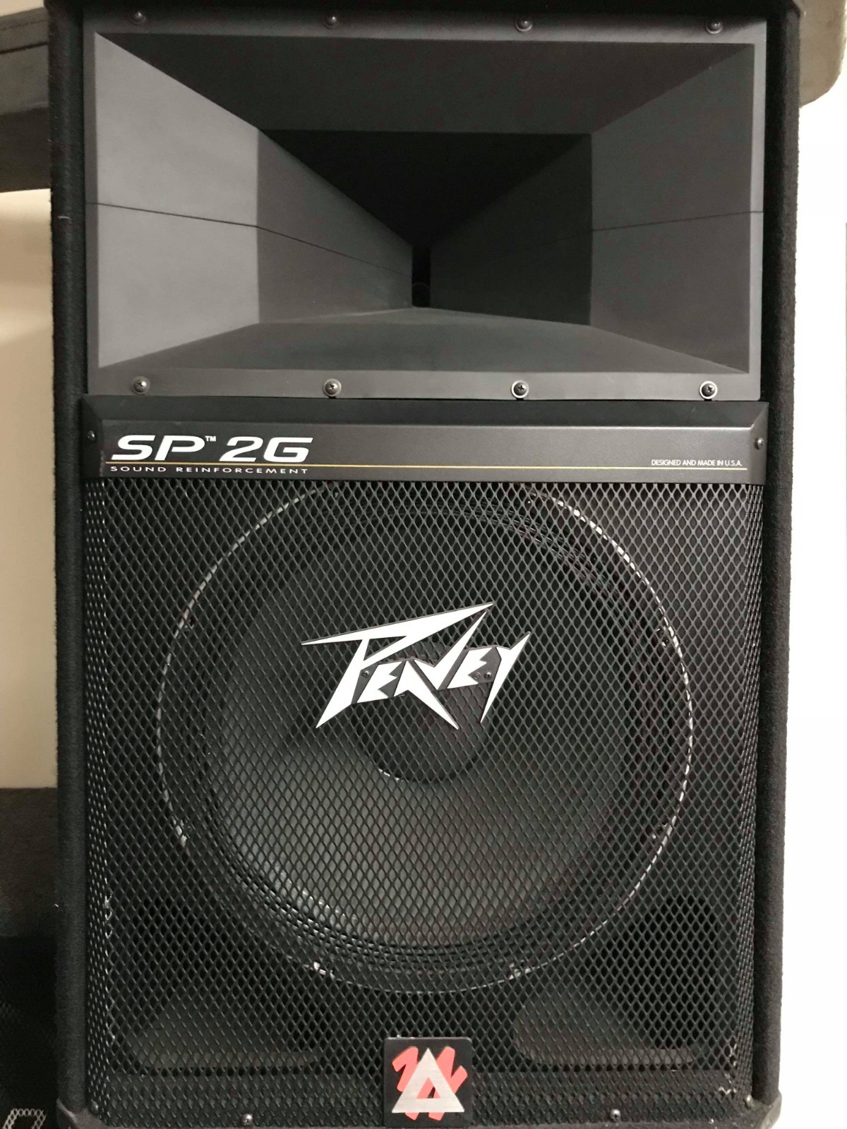 peavey sp 2g pa speakers