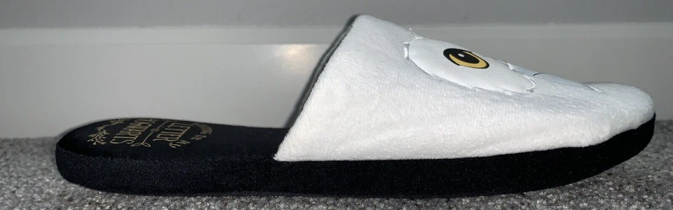 Zapatillas Harry Potter Hedwig Acogedoras Búho Hogwarts Letra Talla M 9-12, W 10-13 L/XL Foto 2 de 4