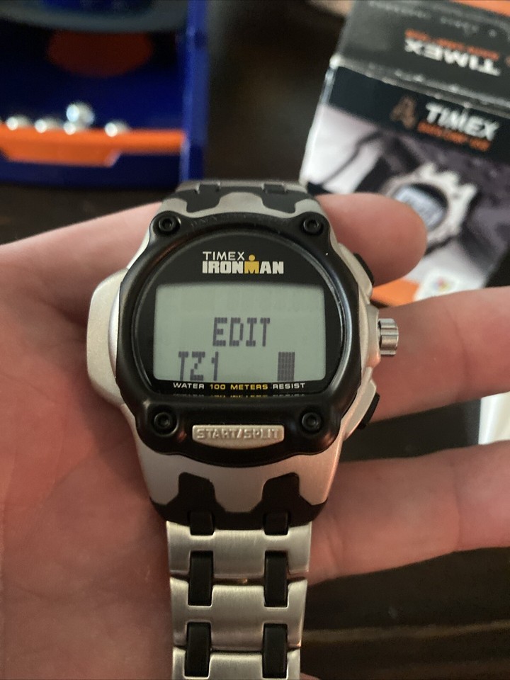 VINTAGE TIMEX DATA LINK USB IRONMAN WATCH With Box Disc USB Cable